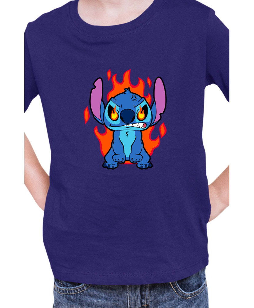 Детска Тениска Lilo And Stitch Angry Stitch 02