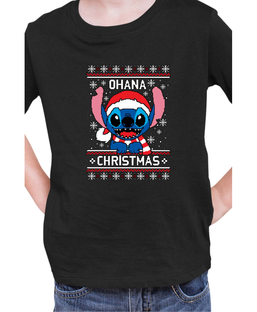 Детска Тениска Lilo And Stitch Christmas Onana