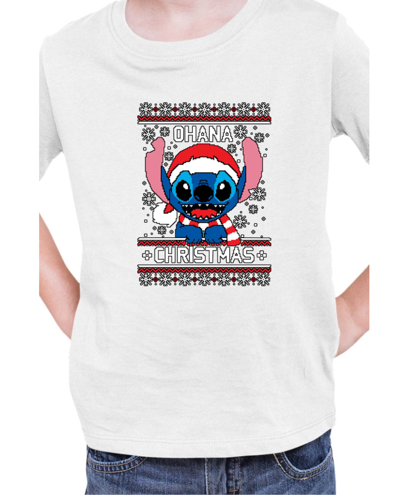 Детска Тениска Lilo And Stitch Christmas Onana