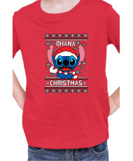 Детска Тениска Lilo And Stitch Christmas Onana