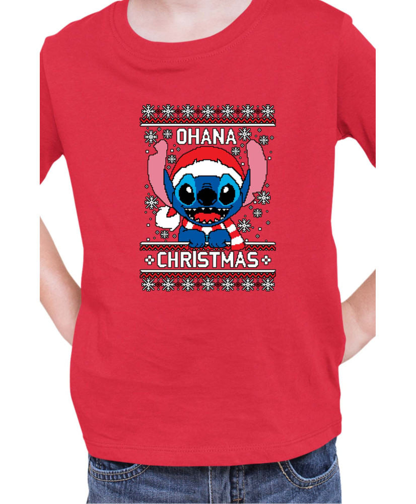 Детска Тениска Lilo And Stitch Christmas Onana
