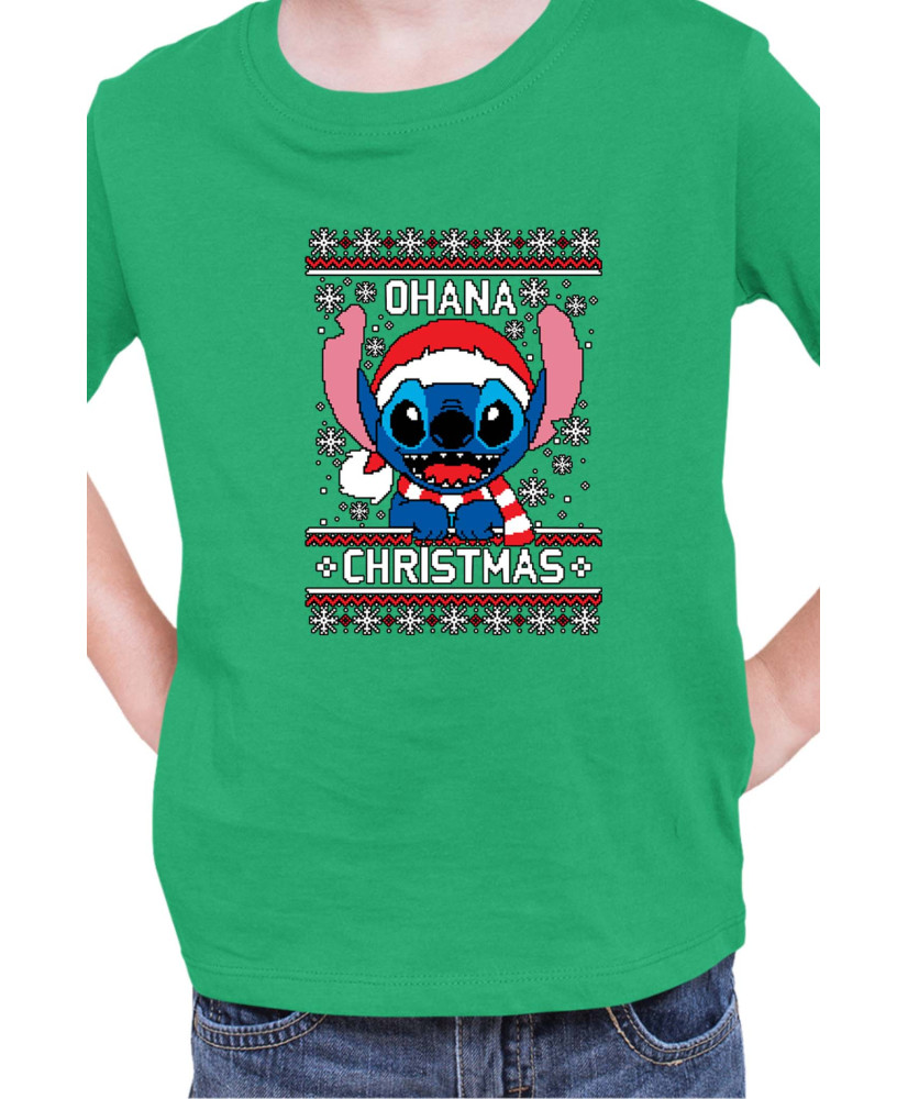 Детска Тениска Lilo And Stitch Christmas Onana