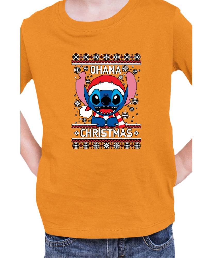 Детска Тениска Lilo And Stitch Christmas Onana