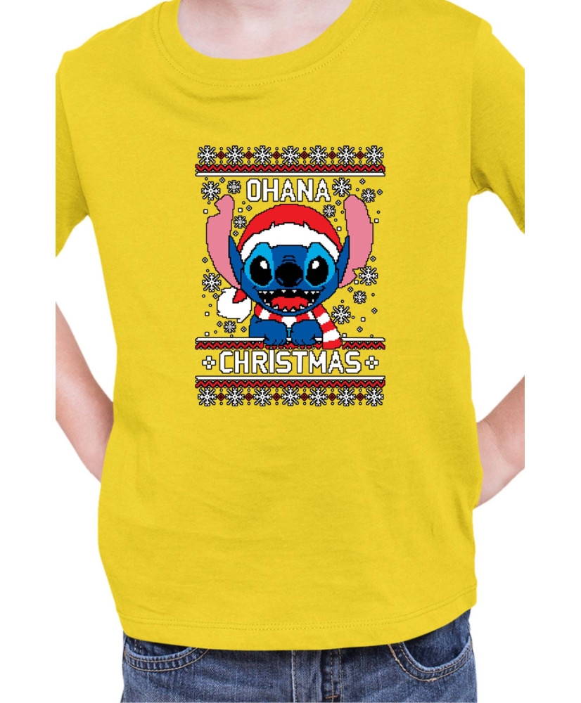 Детска Тениска Lilo And Stitch Christmas Onana