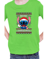 Детска Тениска Lilo And Stitch Christmas Onana