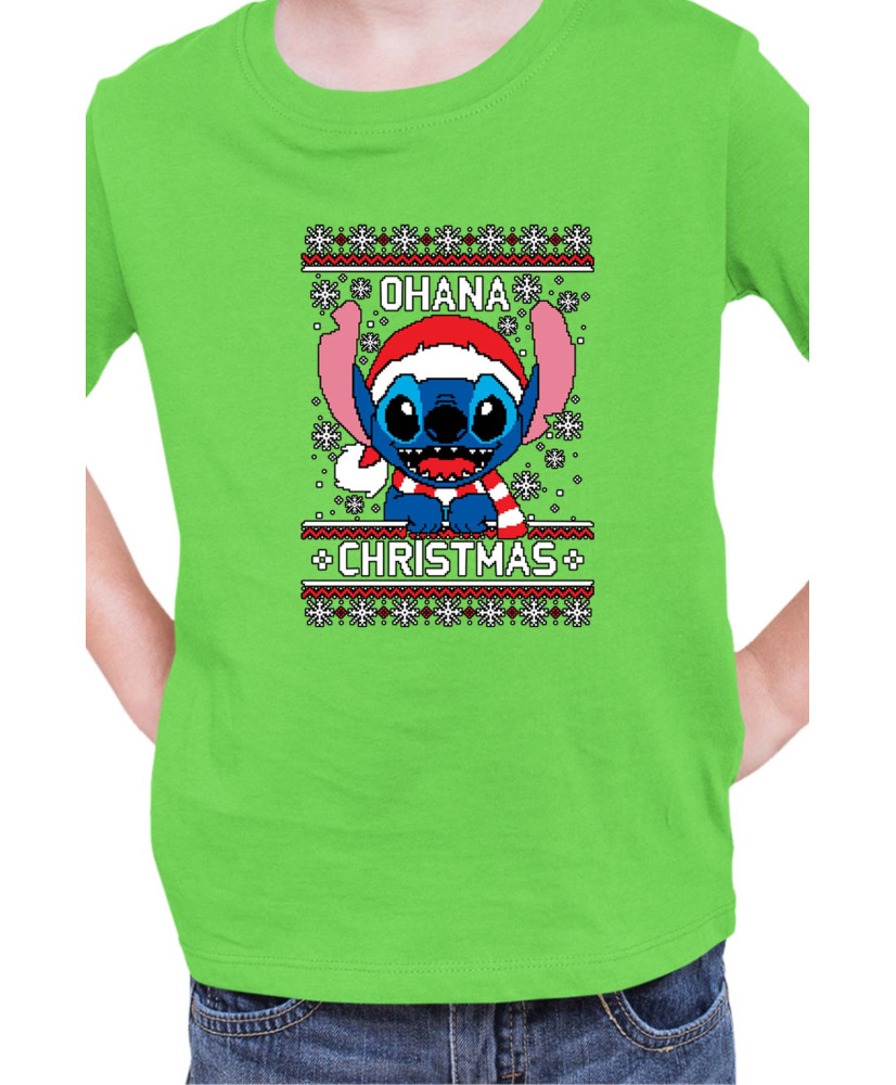 Детска Тениска Lilo And Stitch Christmas Onana
