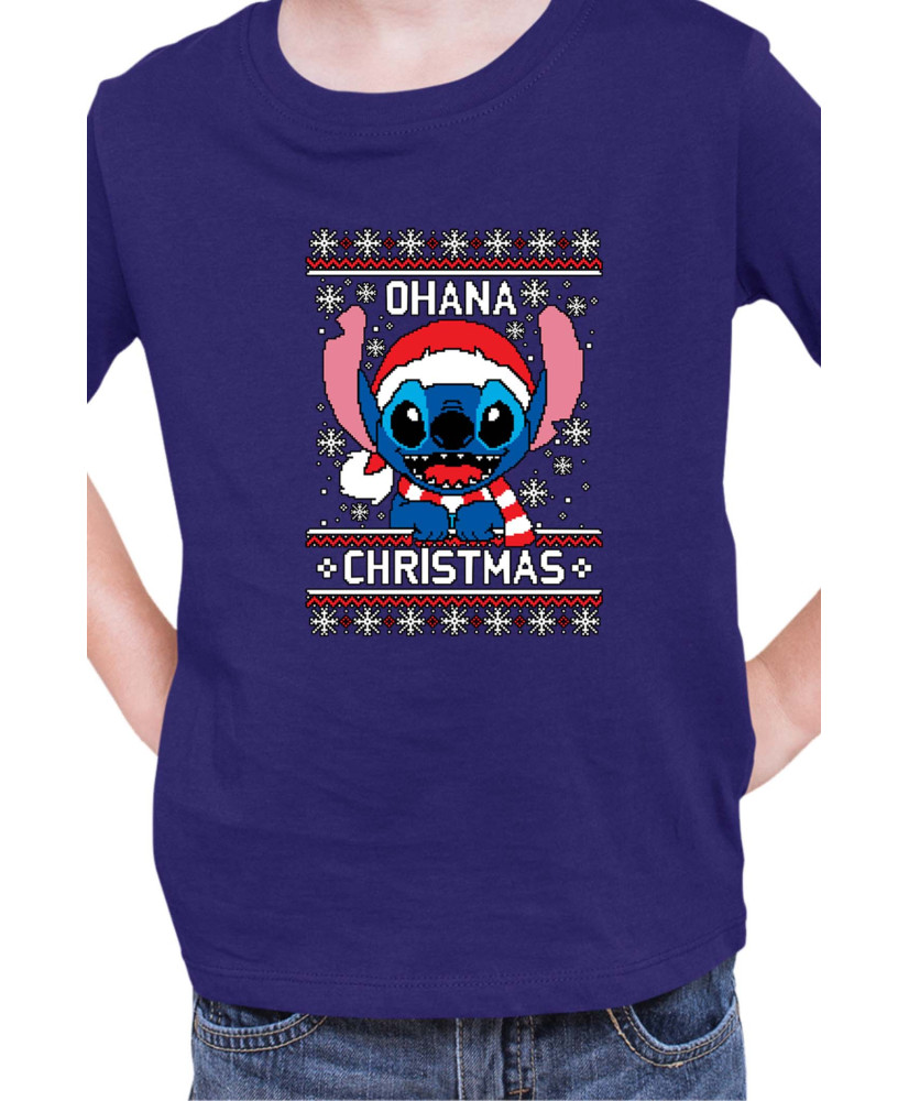 Детска Тениска Lilo And Stitch Christmas Onana
