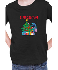 Детска Тениска Lilo And Stitch Christmas Stitch 01