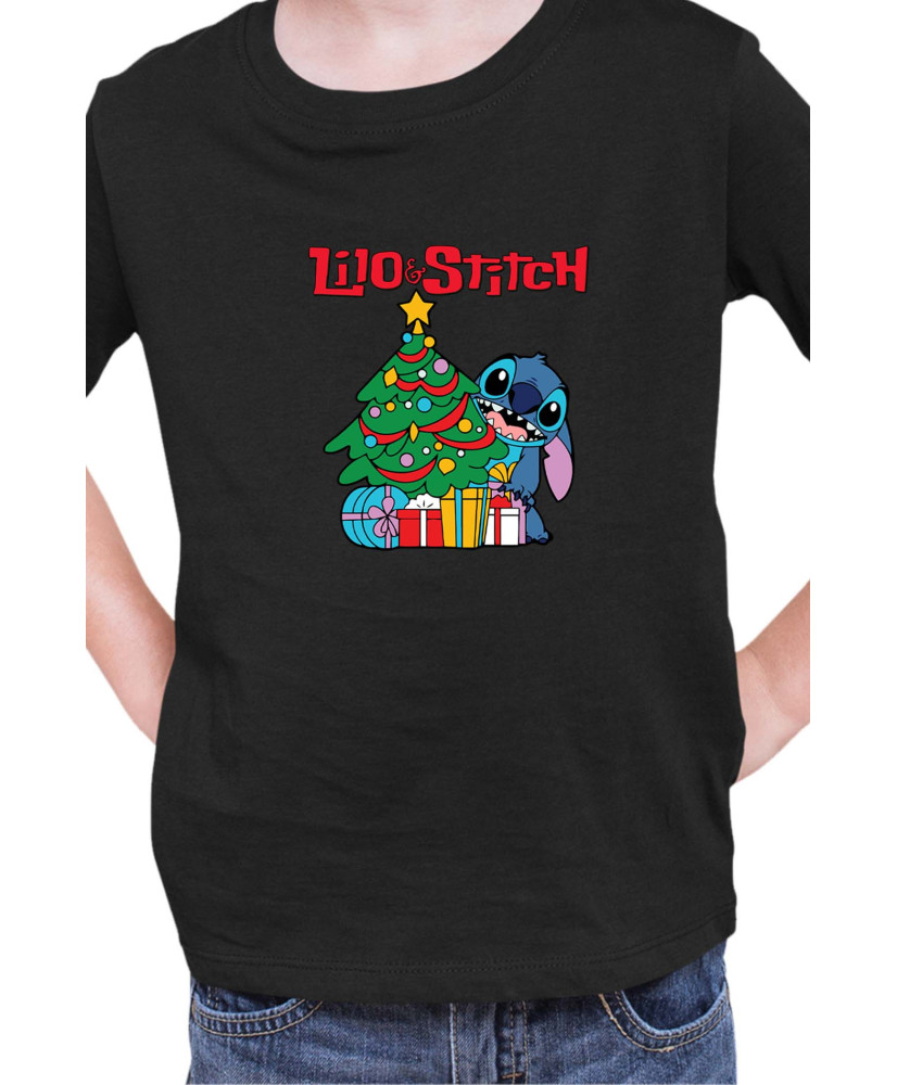 Детска Тениска Lilo And Stitch Christmas Stitch 01