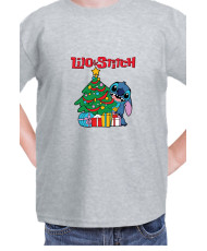 Детска Тениска Lilo And Stitch Christmas Stitch 01