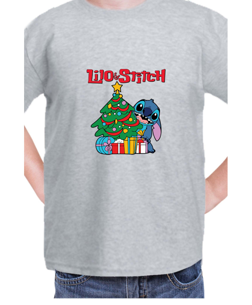 Детска Тениска Lilo And Stitch Christmas Stitch 01