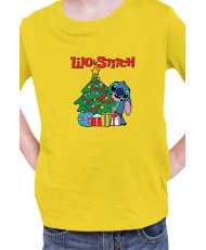 Детска Тениска Lilo And Stitch Christmas Stitch 01