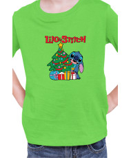 Детска Тениска Lilo And Stitch Christmas Stitch 01