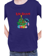 Детска Тениска Lilo And Stitch Christmas Stitch 01