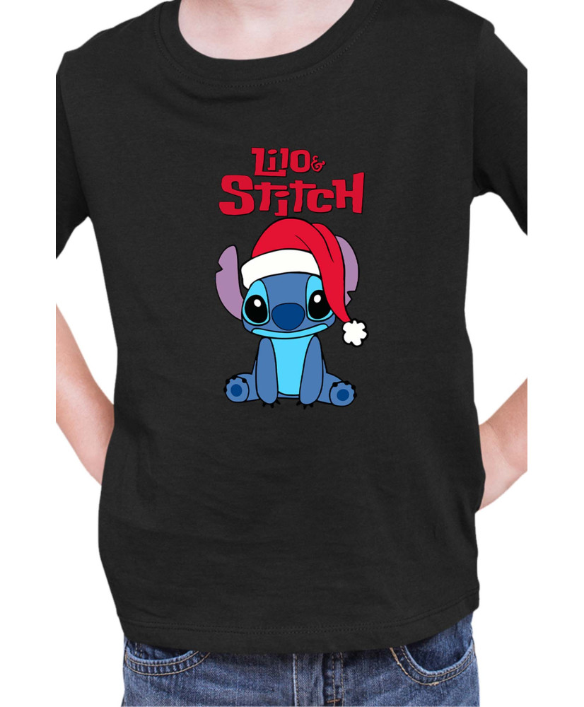Детска Тениска Lilo And Stitch Christmas Stitch 02