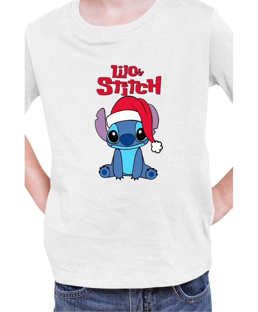 Детска Тениска Lilo And Stitch Christmas Stitch 02
