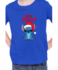 Детска Тениска Lilo And Stitch Christmas Stitch 02
