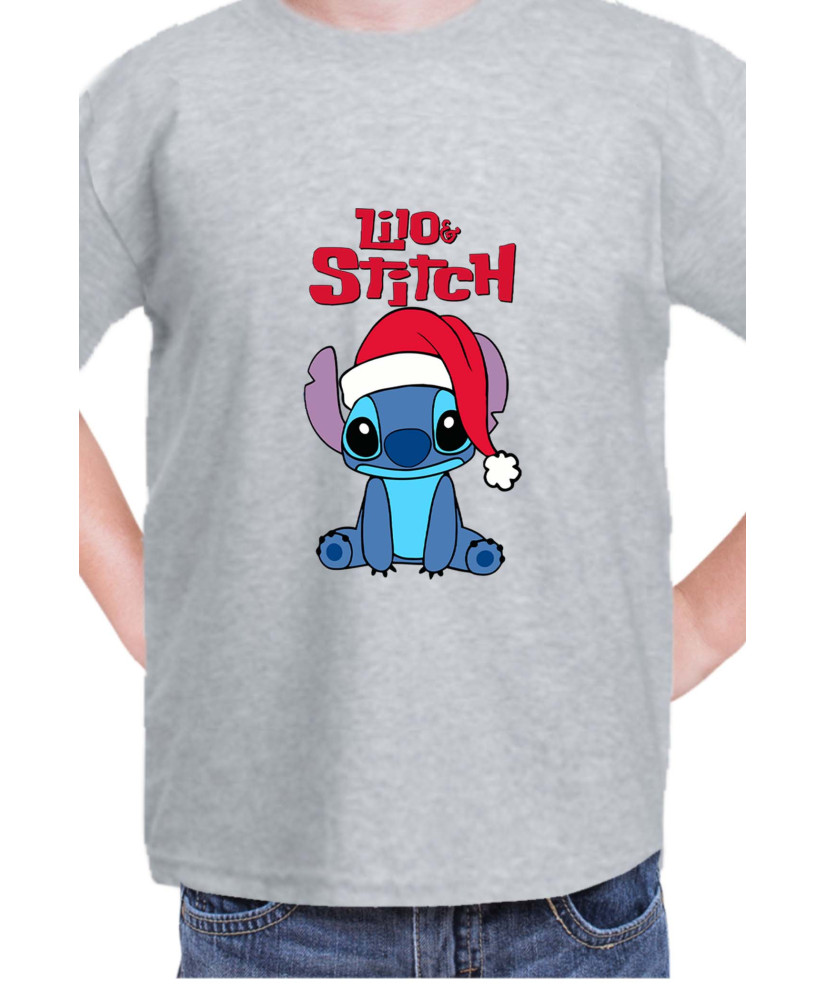 Детска Тениска Lilo And Stitch Christmas Stitch 02