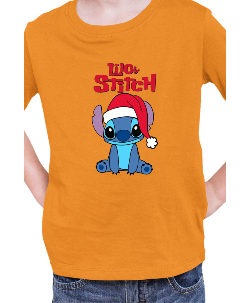 Детска Тениска Lilo And Stitch Christmas Stitch 02
