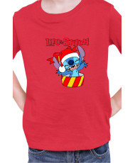 Детска Тениска Lilo And Stitch Christmas Stitch 03