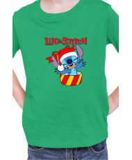 Детска Тениска Lilo And Stitch Christmas Stitch 03