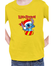 Детска Тениска Lilo And Stitch Christmas Stitch 03