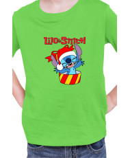Детска Тениска Lilo And Stitch Christmas Stitch 03