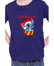 Детска Тениска Lilo And Stitch Christmas Stitch 03