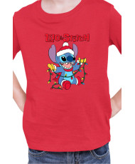 Детска Тениска Lilo And Stitch Christmas Stitch 04