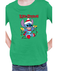 Детска Тениска Lilo And Stitch Christmas Stitch 04