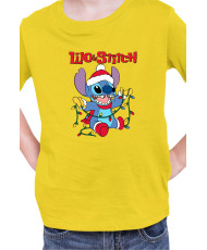 Детска Тениска Lilo And Stitch Christmas Stitch 04