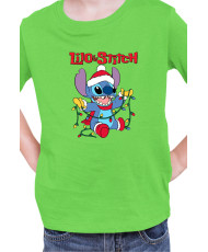 Детска Тениска Lilo And Stitch Christmas Stitch 04