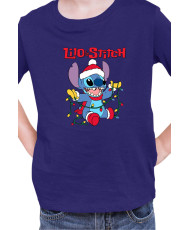 Детска Тениска Lilo And Stitch Christmas Stitch 04