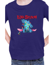 Детска Тениска Lilo And Stitch Christmas Stitch 05
