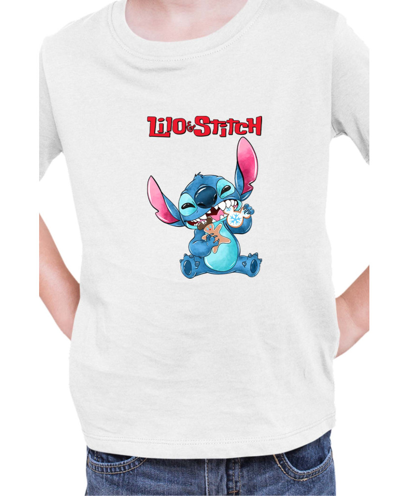 Детска Тениска Lilo And Stitch Christmas Stitch 06