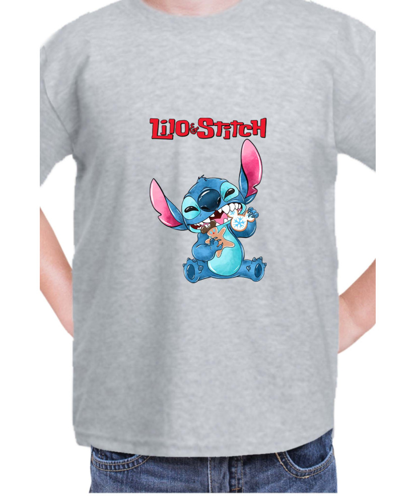 Детска Тениска Lilo And Stitch Christmas Stitch 06