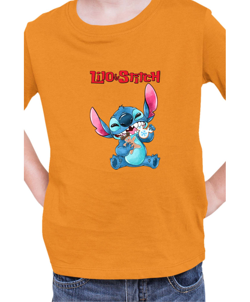 Детска Тениска Lilo And Stitch Christmas Stitch 06