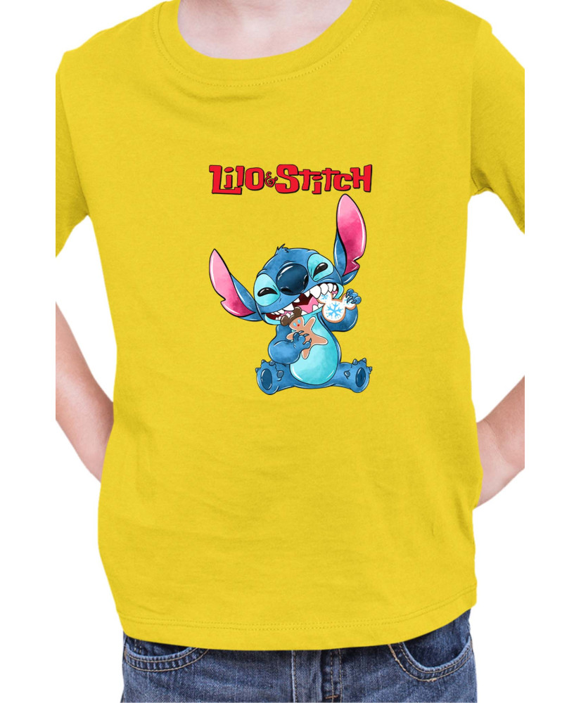 Детска Тениска Lilo And Stitch Christmas Stitch 06