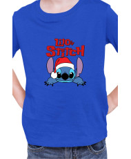 Детска Тениска Lilo And Stitch Christmas Stitch 07