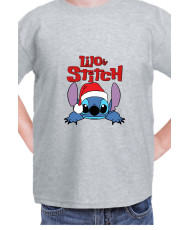 Детска Тениска Lilo And Stitch Christmas Stitch 07