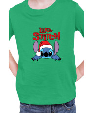 Детска Тениска Lilo And Stitch Christmas Stitch 07