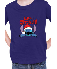 Детска Тениска Lilo And Stitch Christmas Stitch 07