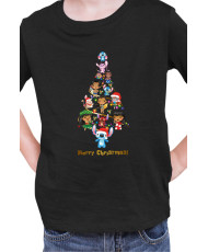 Детска Тениска Lilo And Stitch Christmas Tree Lilo And Stitch