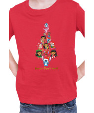 Детска Тениска Lilo And Stitch Christmas Tree Lilo And Stitch