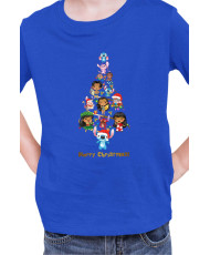 Детска Тениска Lilo And Stitch Christmas Tree Lilo And Stitch