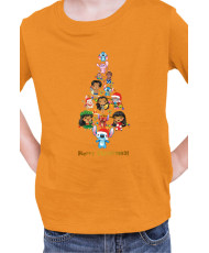Детска Тениска Lilo And Stitch Christmas Tree Lilo And Stitch