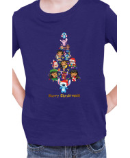 Детска Тениска Lilo And Stitch Christmas Tree Lilo And Stitch