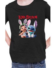 Детска Тениска Lilo And Stitch Easter Lilo And Stitch 01