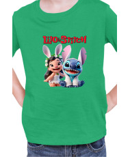 Детска Тениска Lilo And Stitch Easter Lilo And Stitch 01