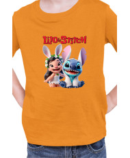 Детска Тениска Lilo And Stitch Easter Lilo And Stitch 01